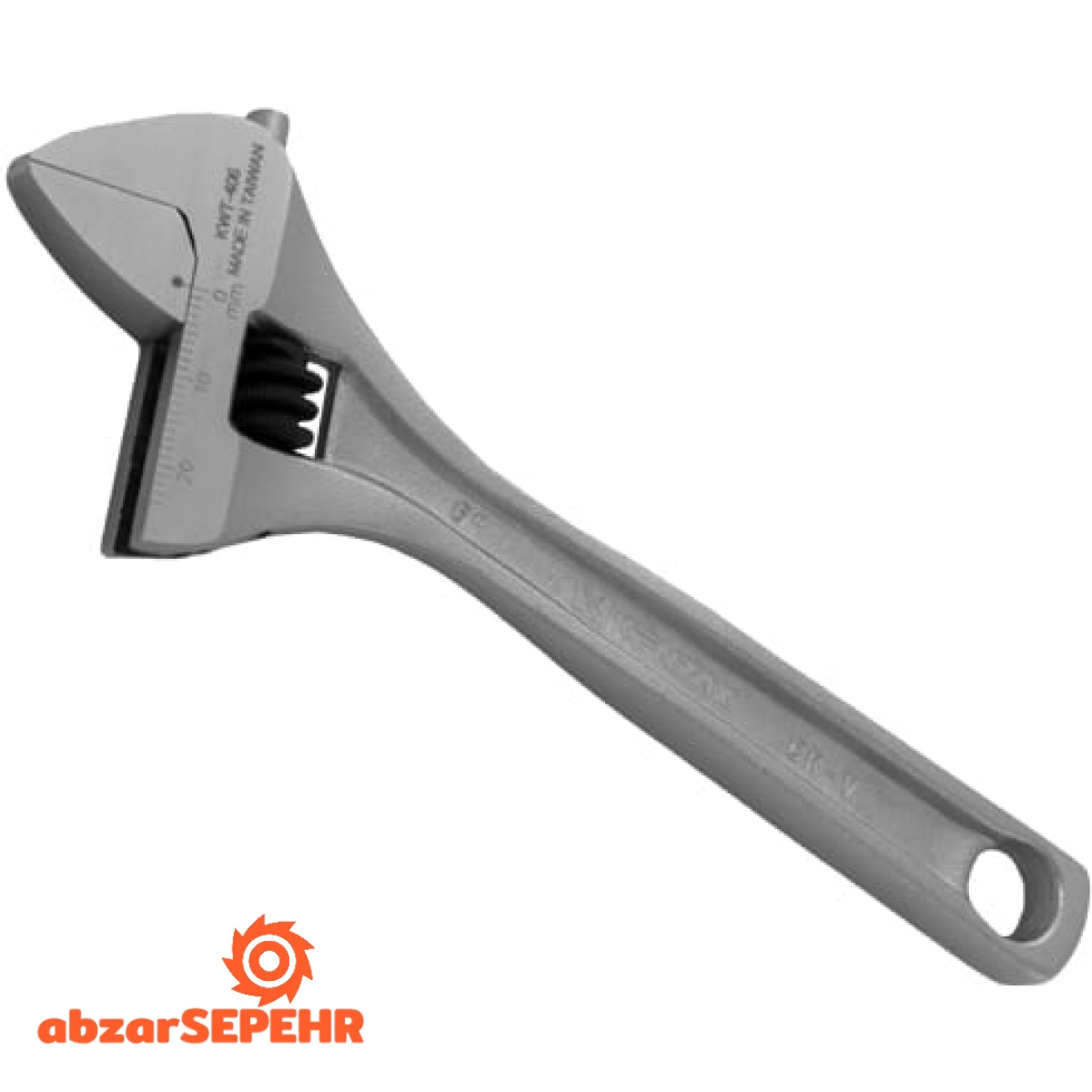 آچار فرانسه‌ 6 اینچ تایوان کنزاکس KWT-406 - تصویر 4