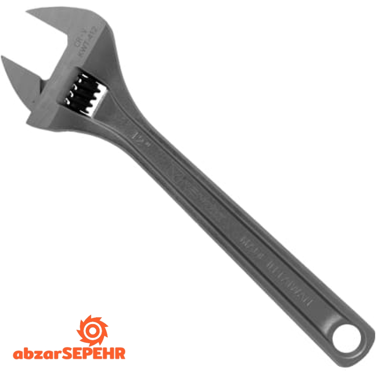 آچار فرانسه‌ 12 اینچ تایوان کنزاکس KWT-412 - تصویر 2