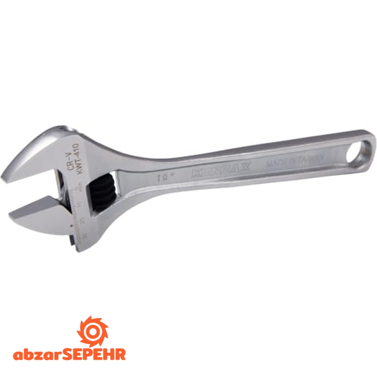 آچار فرانسه‌ 10 اینچ تایوان کنزاکس KWT-410 - تصویر 2