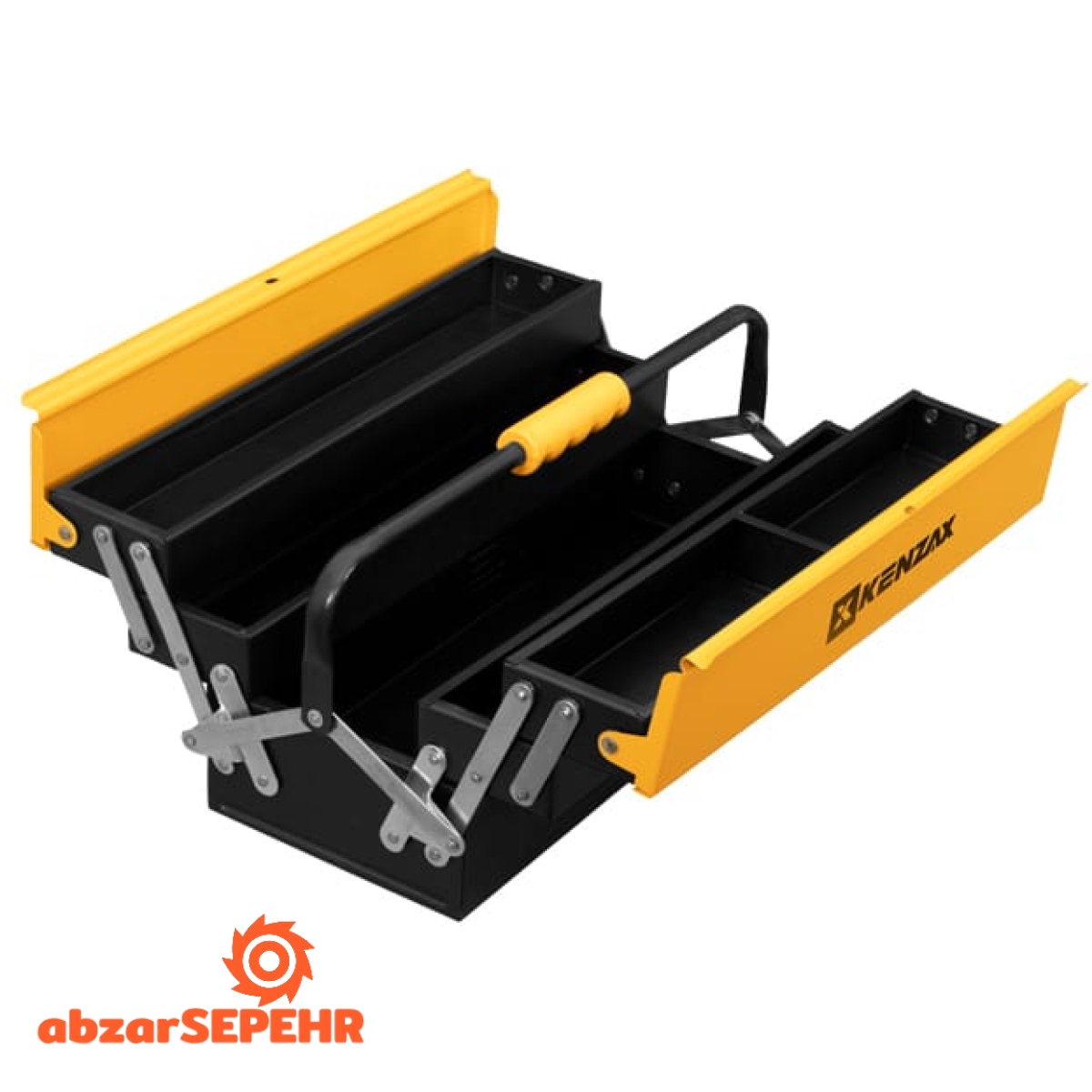 جعبه ابزار سه طبقه 40 سانت کنزاکس KTB-1403 - تصویر 5