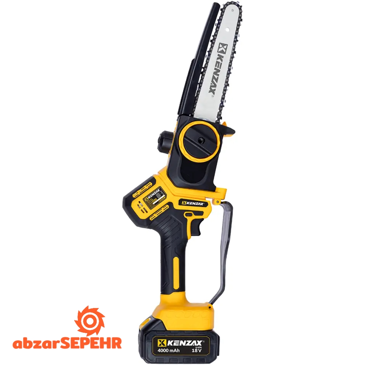 اره زنجیری شارژی 15 سانت کنزاکس 8418 - تصویر 3