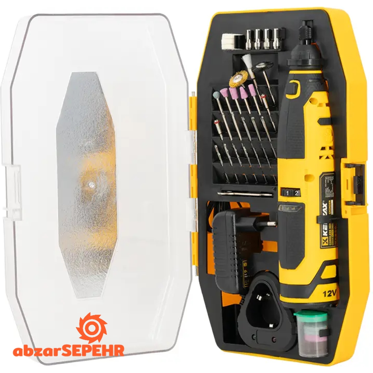 فرز مینیاتوری شارژی ۵۰ پارچه کنزاکس 8359 - تصویر 4