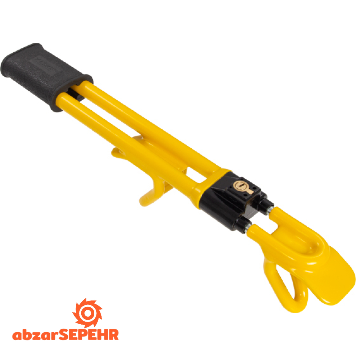 قفل فرمان دوبل کلاغی مدل کنزاکس KSL-222 - تصویر 6