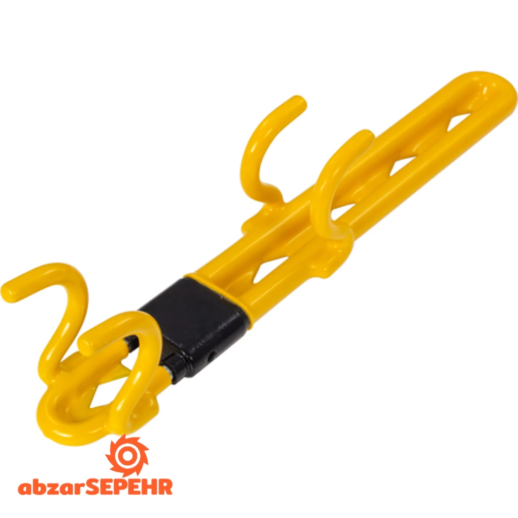 قفل فرمان دوبل چهار شاخ کنزاکس KSL-424