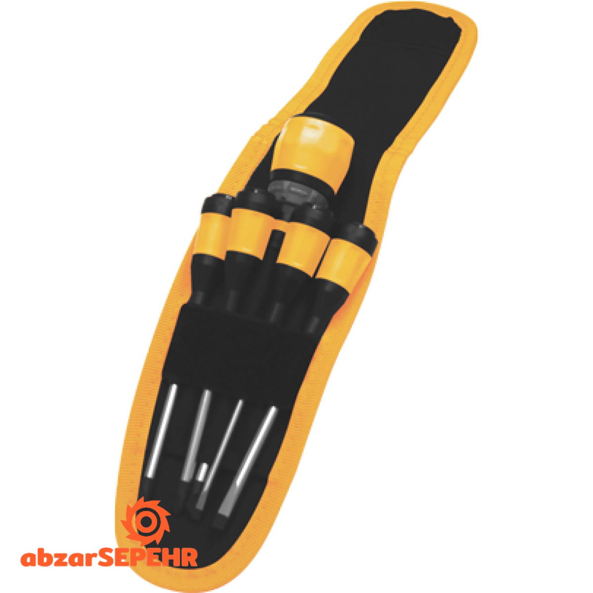 پیچ گوشتی جغجغه 6 عددی کنزاکس KRS-106 - تصویر 5