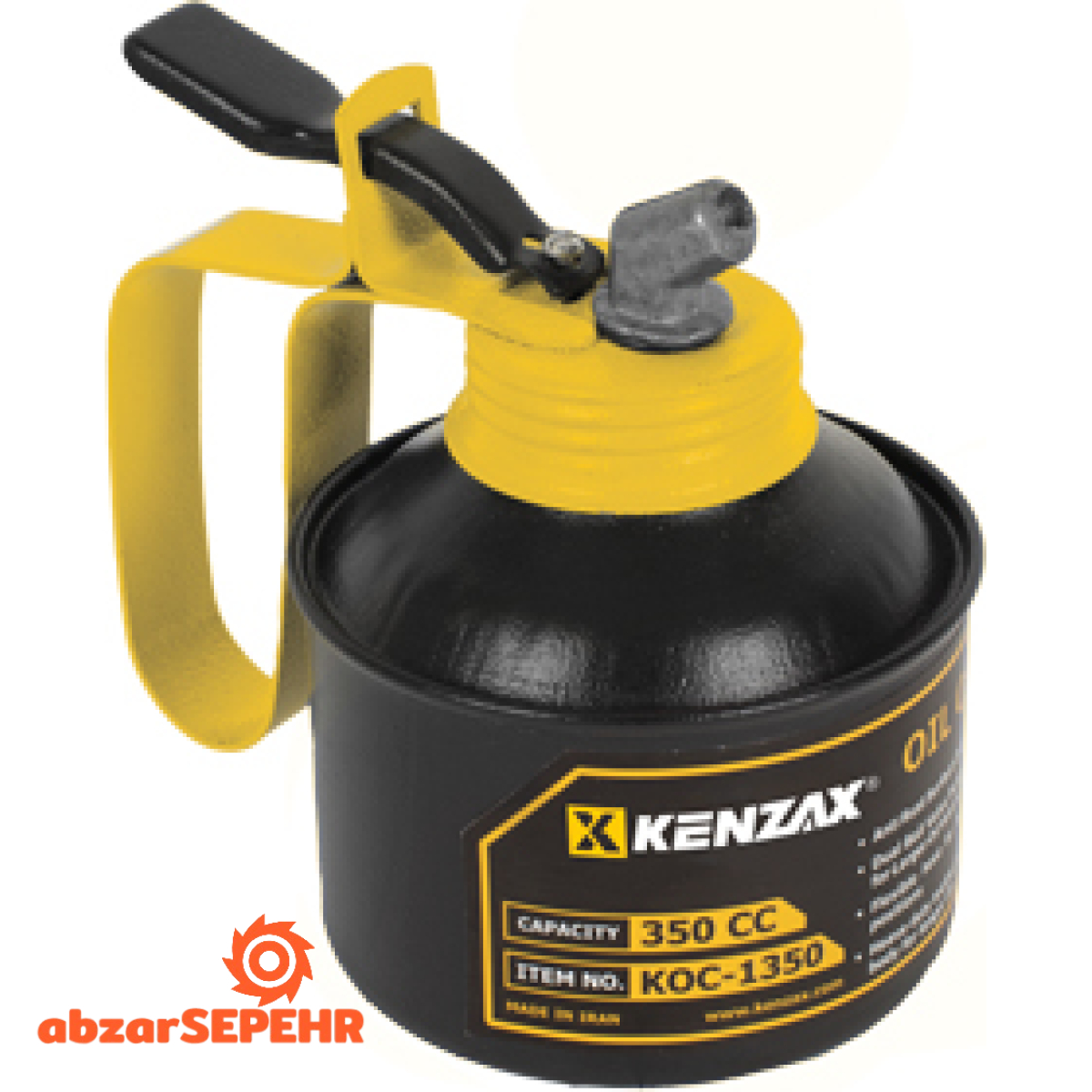 روغندان فلزی پمپ پلاستیکی کنزاکس KOC-1350 - تصویر 3