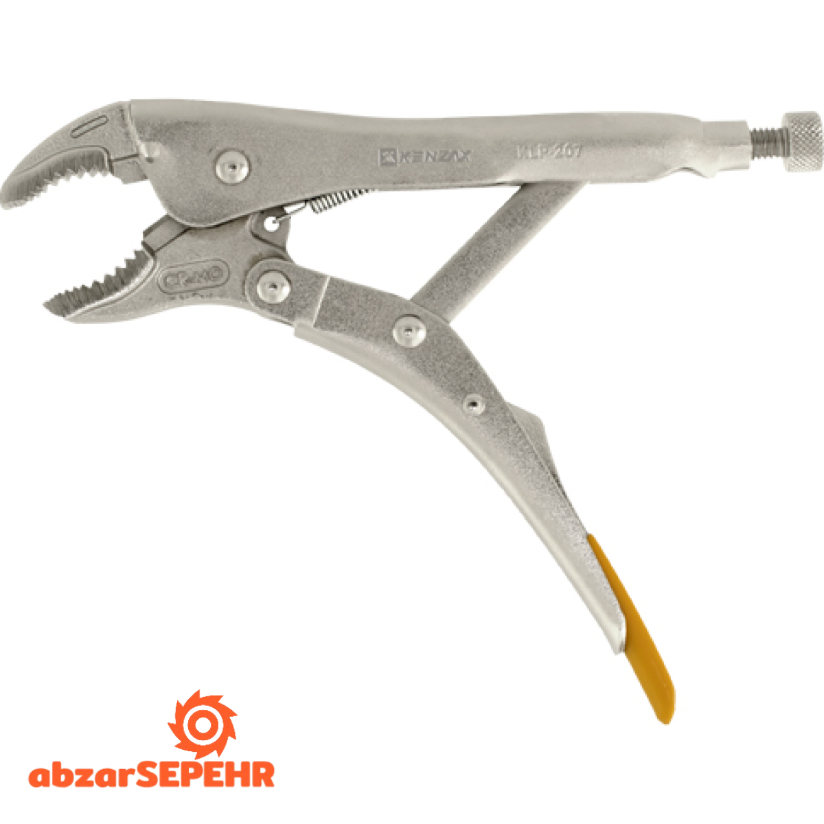 انبر قفلی 7 اینچ تایوان کنزاکس KLP-207 - تصویر 3