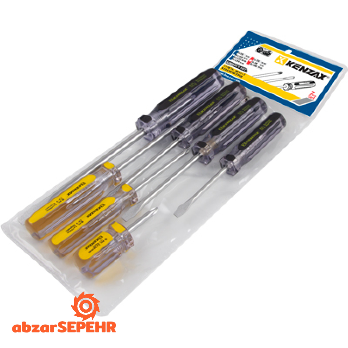 ست 7 عددی پیچ گوشتی کنزاکس KCS-107 - تصویر 6