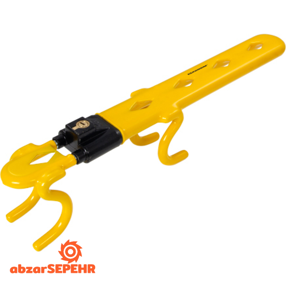 قفل فرمان دوبل چهار شاخ کنزاکس KSL-424 - تصویر 4