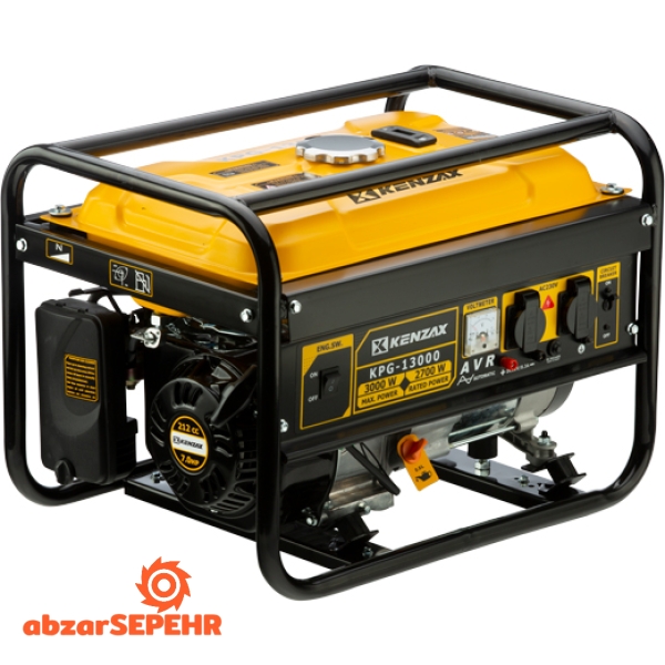 موتور برق 3000 وات کنزاکس KPG-13000
