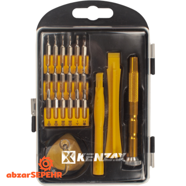 ست تعمیر حرفه‌ای موبایل کنزاکس KMR-123