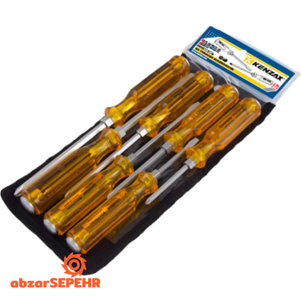 ست پیچ گوشتی ضربه خور کنزاکس KGS-107