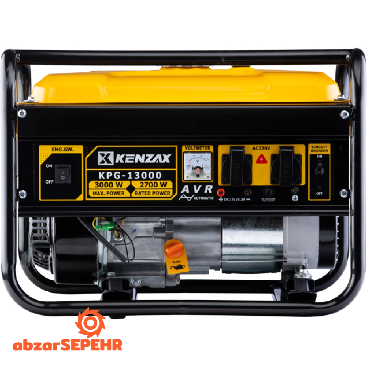 موتور برق 3000 وات کنزاکس KPG-13000 - تصویر 3