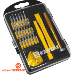 ست تعمیر حرفه‌ای موبایل کنزاکس KMR-123 - تصویر 2