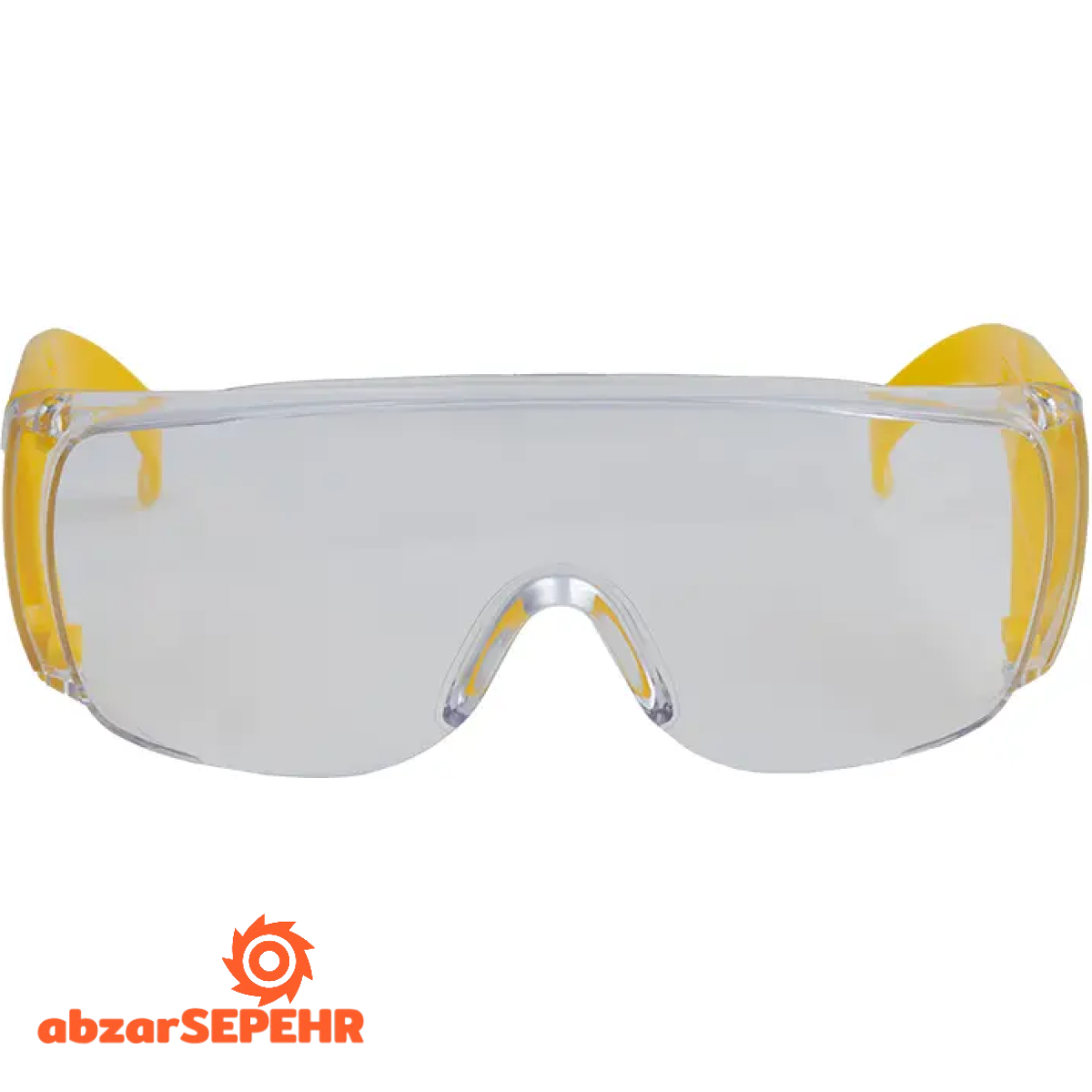 عینک ایمنی بغل کرکره سفید کنزاکس 1760 - تصویر 4