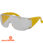 عینک ایمنی بغل کرکره سفید کنزاکس 1760