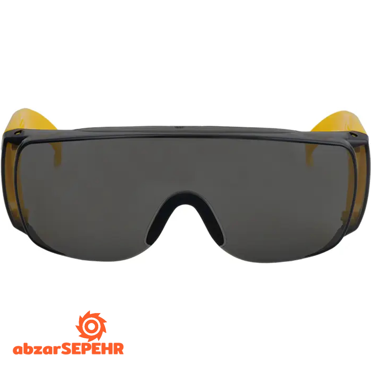 عینک ایمنی بغل کرکره دودی کنزاکس 1761 - تصویر 5