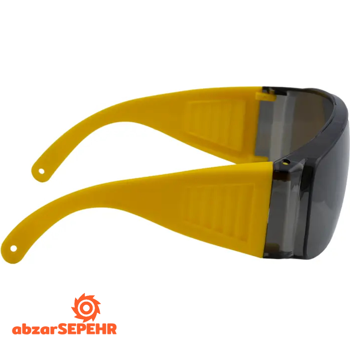 عینک ایمنی بغل کرکره دودی کنزاکس 1761 - تصویر 3