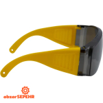 عینک ایمنی بغل کرکره دودی کنزاکس 1761 - تصویر 3