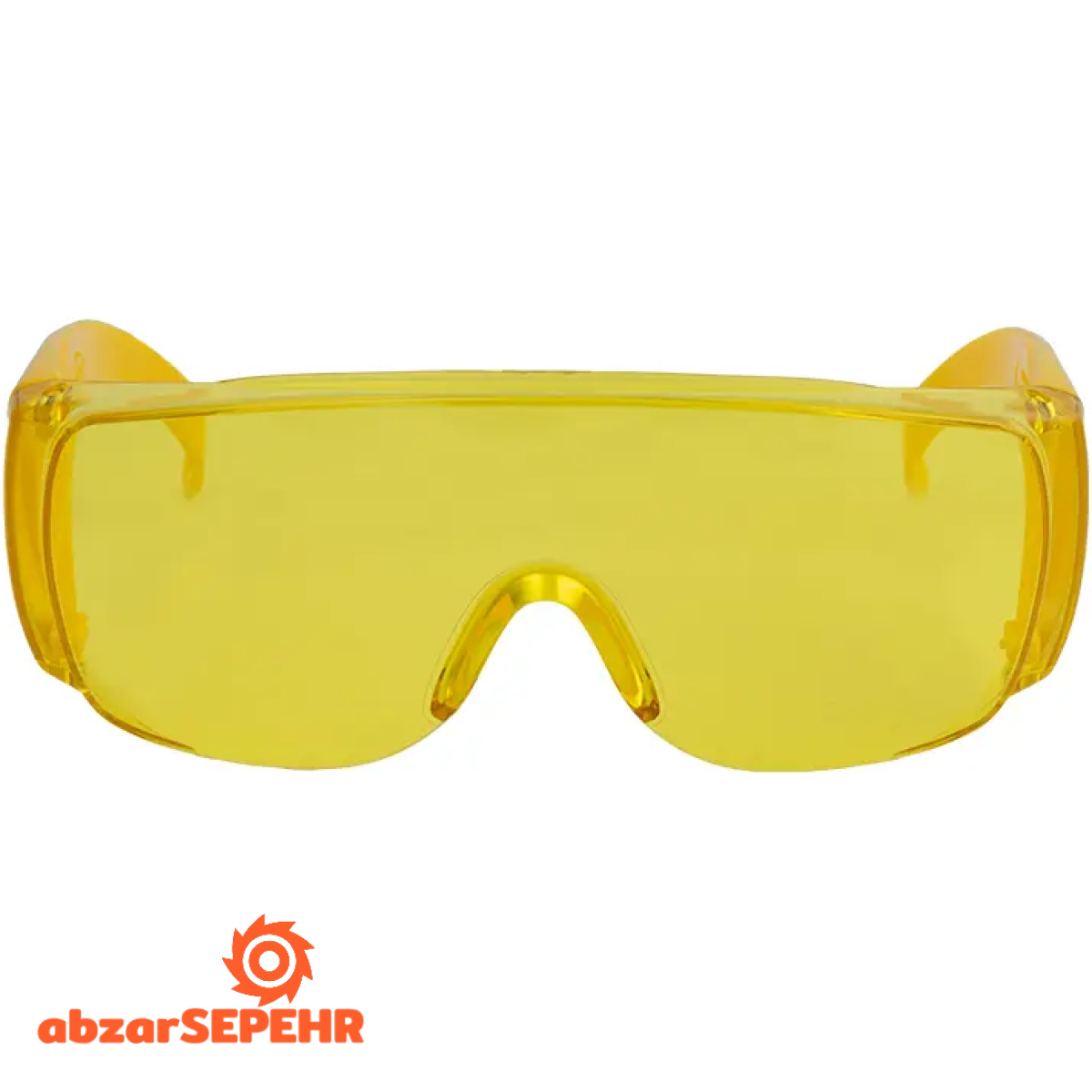عینک ایمنی بغل کرکره زرد کنزاکس 1764 - تصویر 5