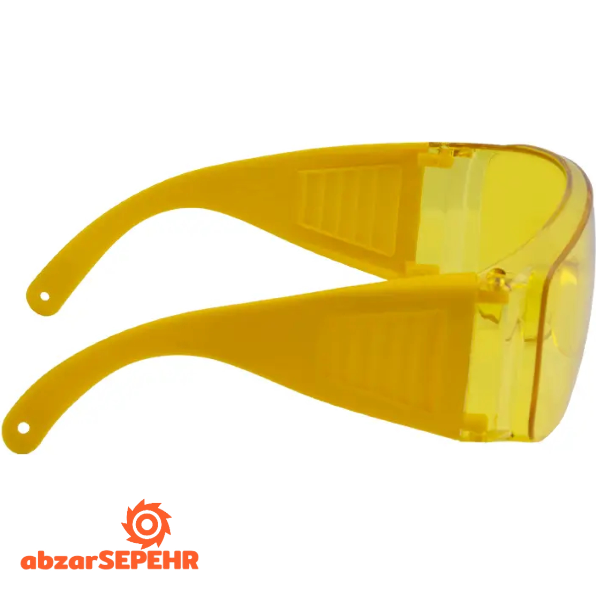 عینک ایمنی بغل کرکره زرد کنزاکس 1764 - تصویر 3