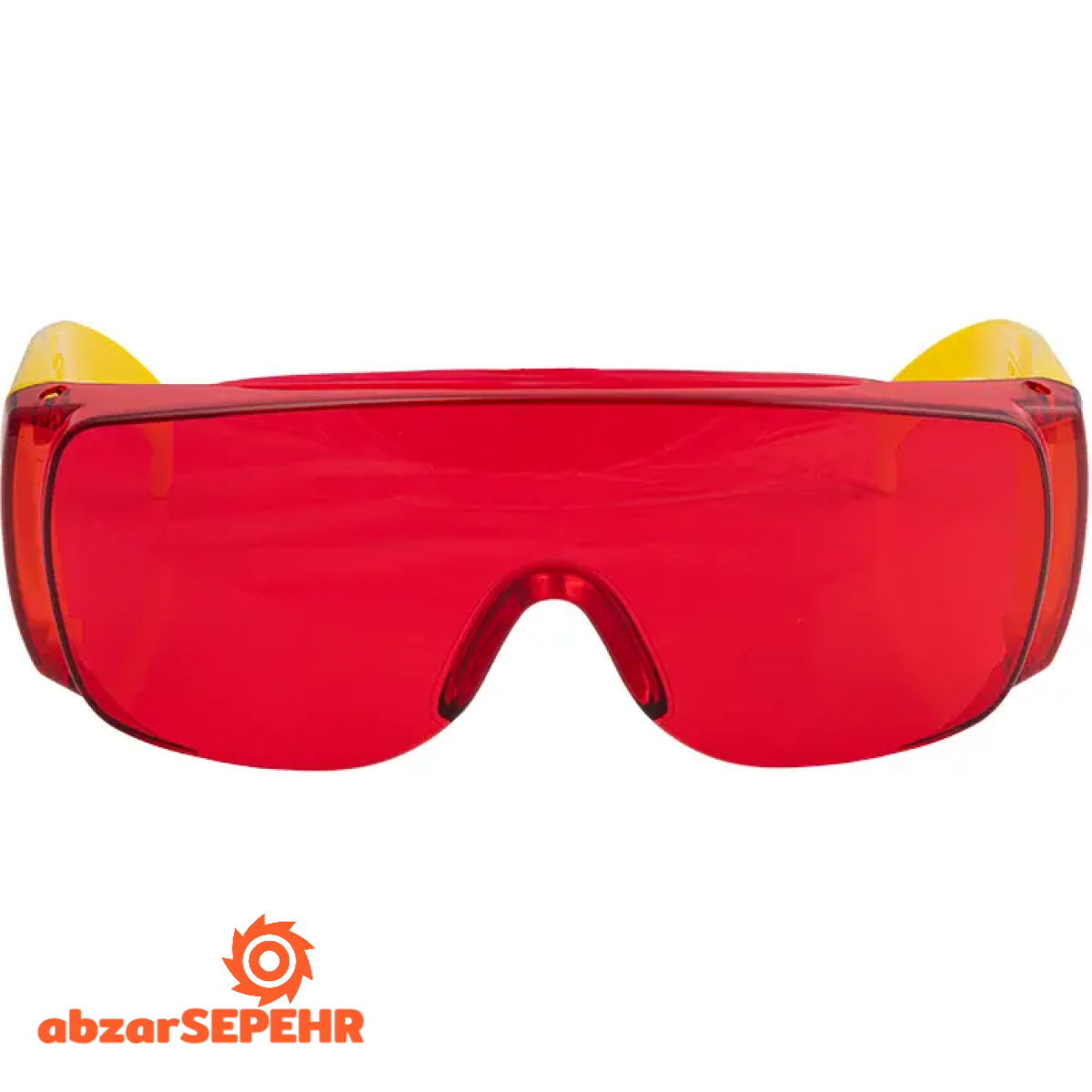 عینک ایمنی بغل کرکره قرمز کنزاکس 1765 - تصویر 4