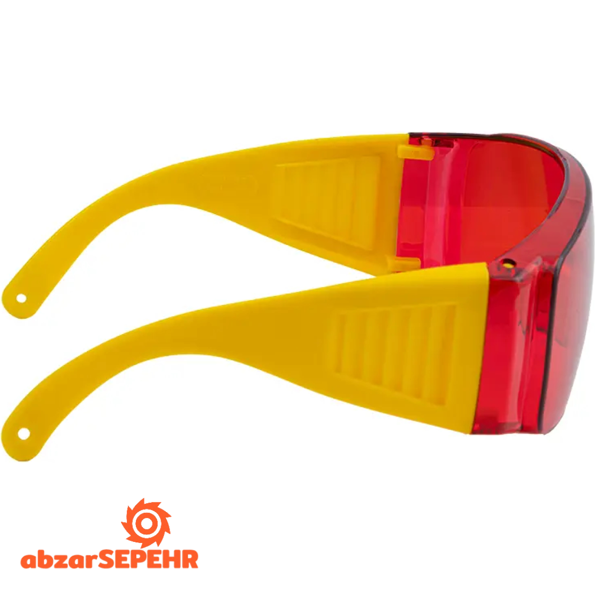 عینک ایمنی بغل کرکره قرمز کنزاکس 1765 - تصویر 2