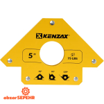 گونیا مغناطیسی جوشکاری 5 اینچ کنزاکس 1905 - تصویر 3