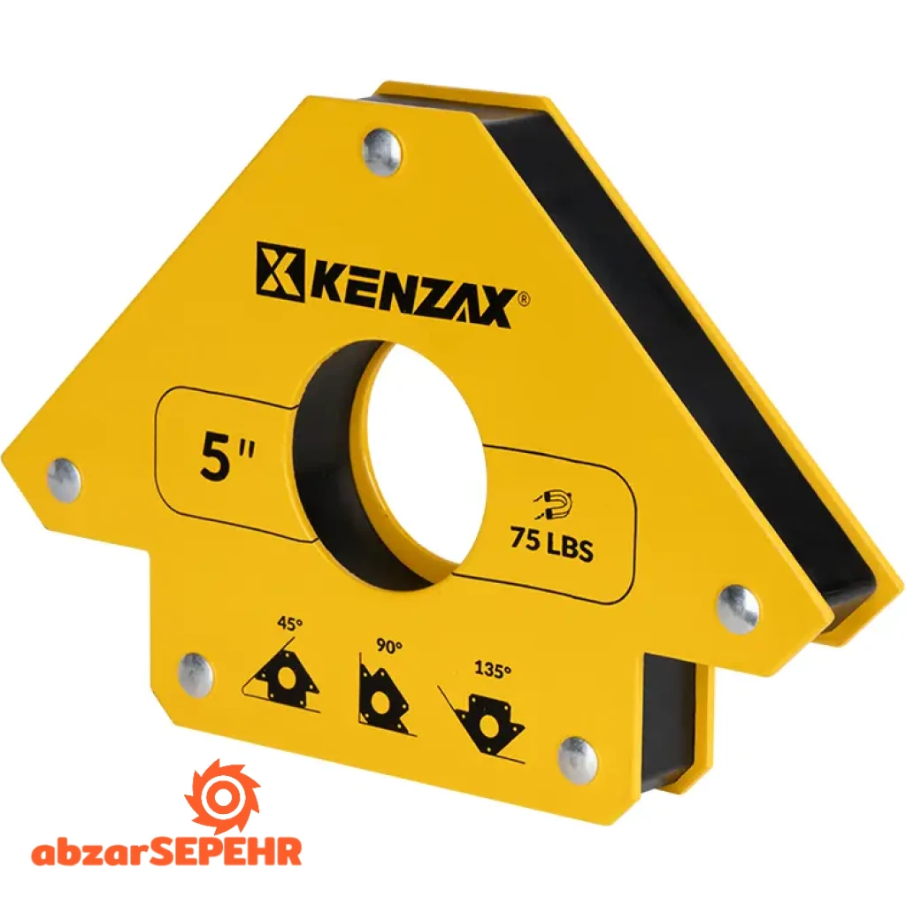 گونیا مغناطیسی جوشکاری 5 اینچ کنزاکس 1905