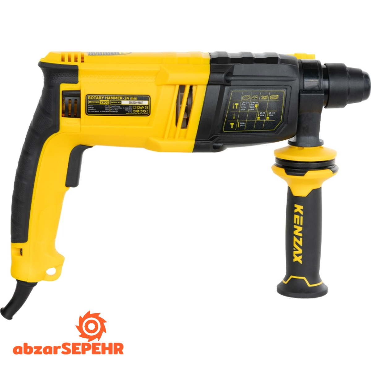 بتن کن 24 میلی متر 2.2 ژول کنزاکس 2902 - تصویر 2