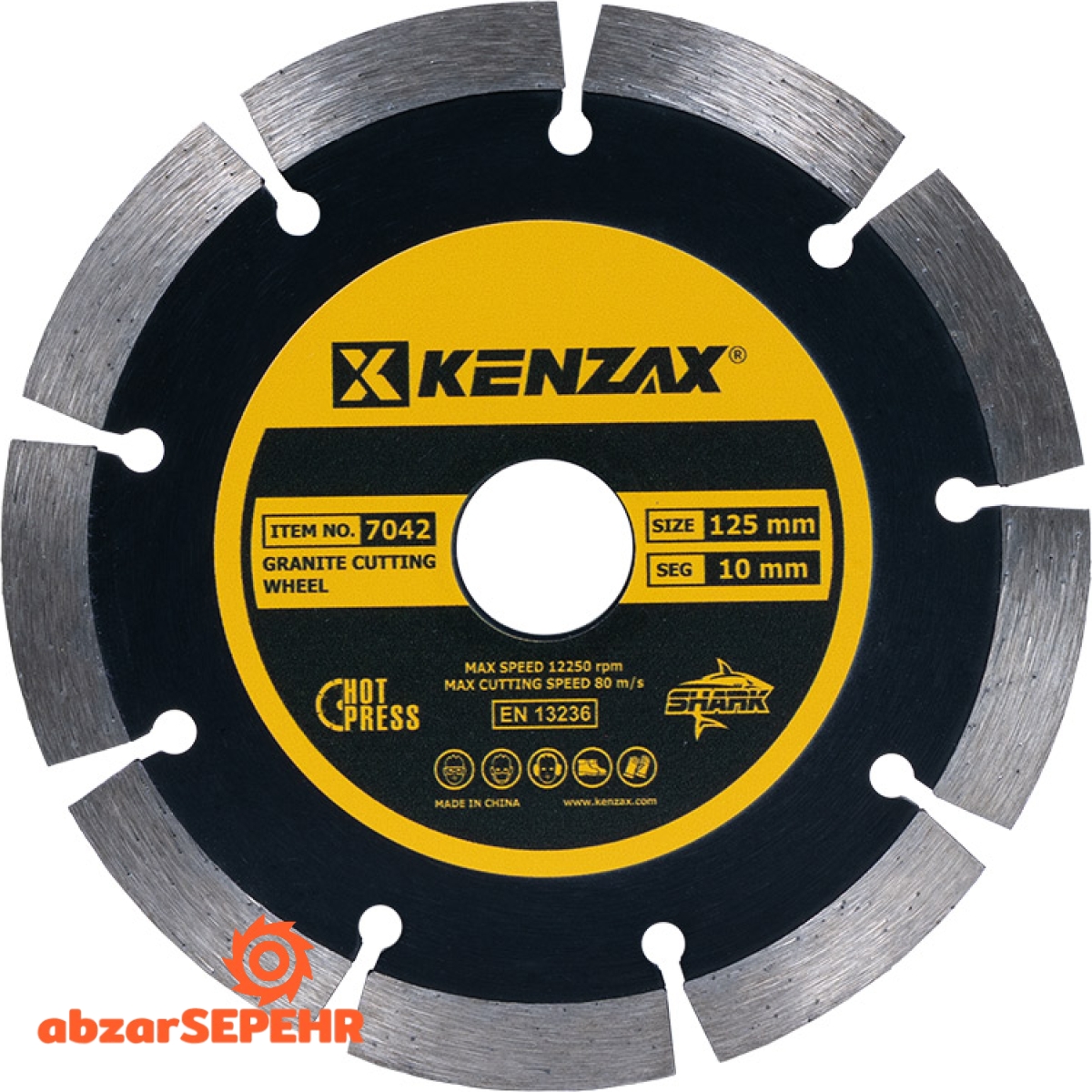 شیار زن دو تیغ ۱۲۵ میلی‌ متر کنزاکس 3200 - تصویر 9