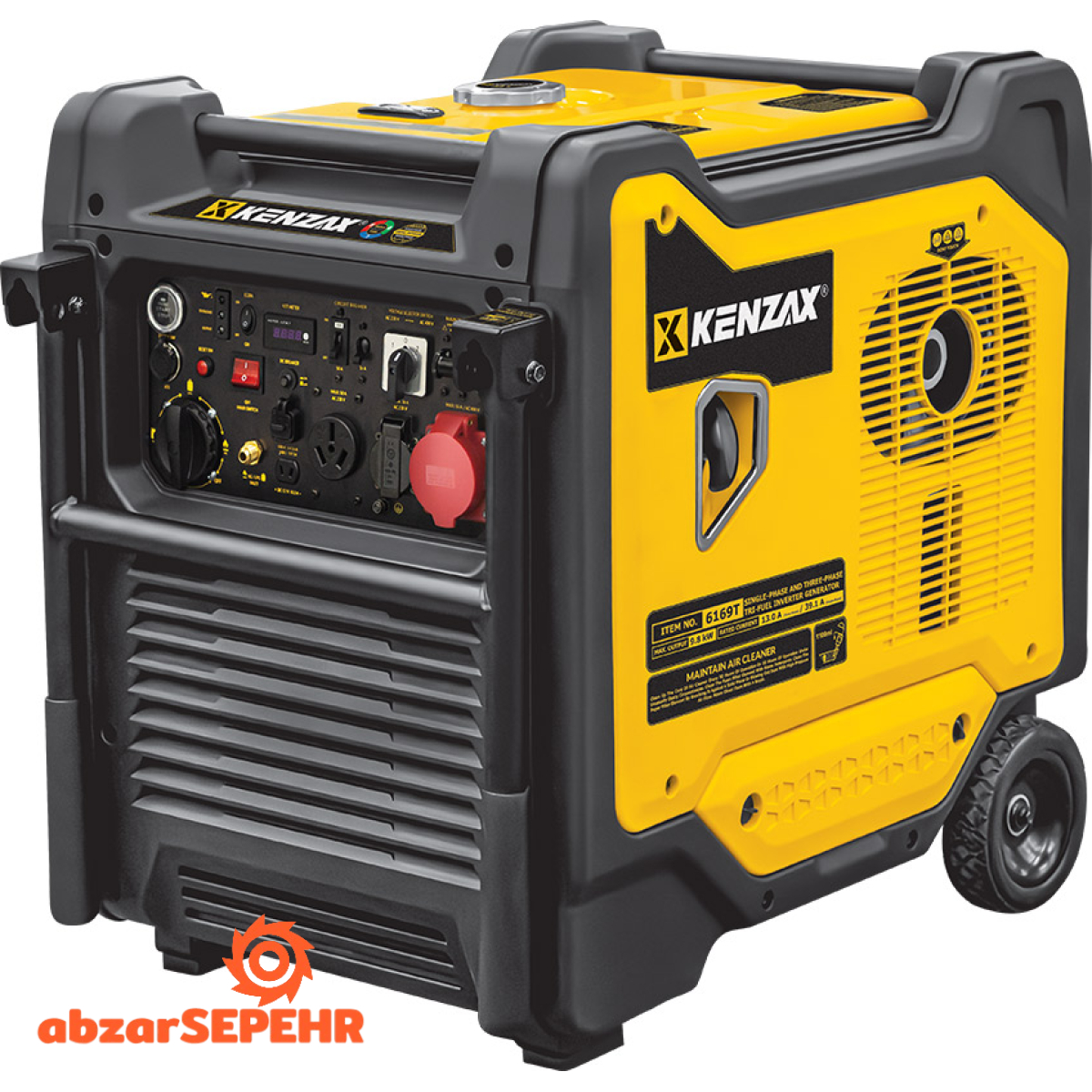 موتور برق ۹۸۰۰ سه‌گانه سه فاز-تک فاز 6169T