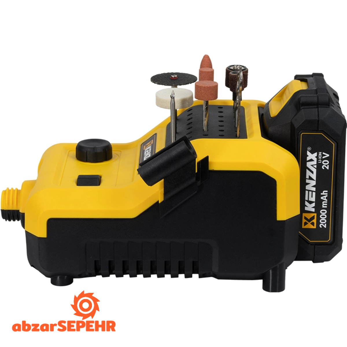 فرز مینیاتوری شارژی 33 پارچه کنزاکس 8309 - تصویر 3