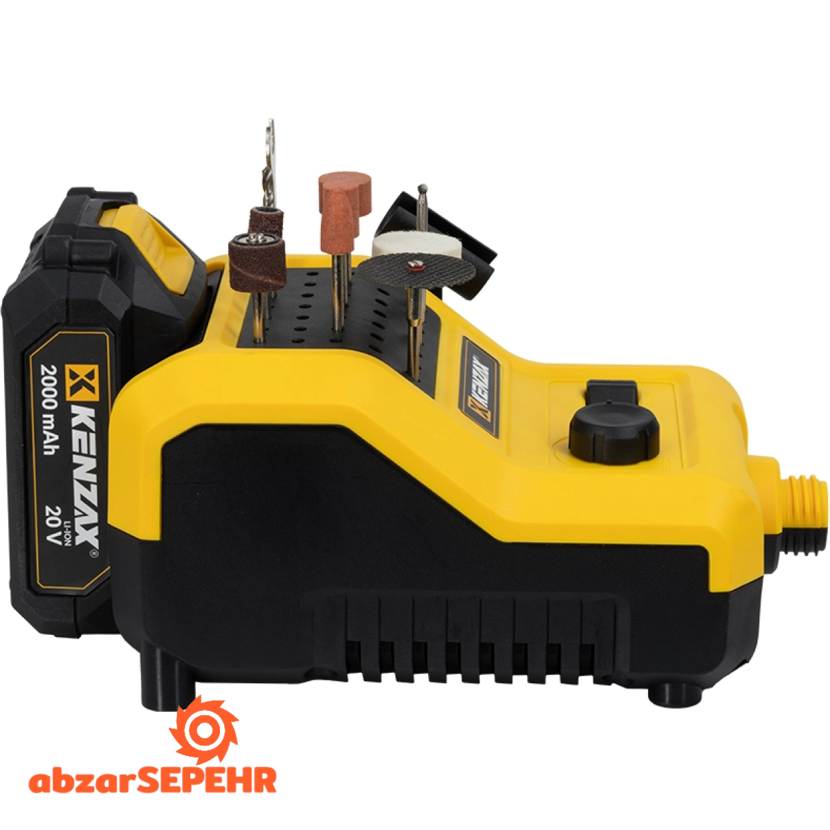 فرز مینیاتوری شارژی 33 پارچه کنزاکس 8309 - تصویر 2