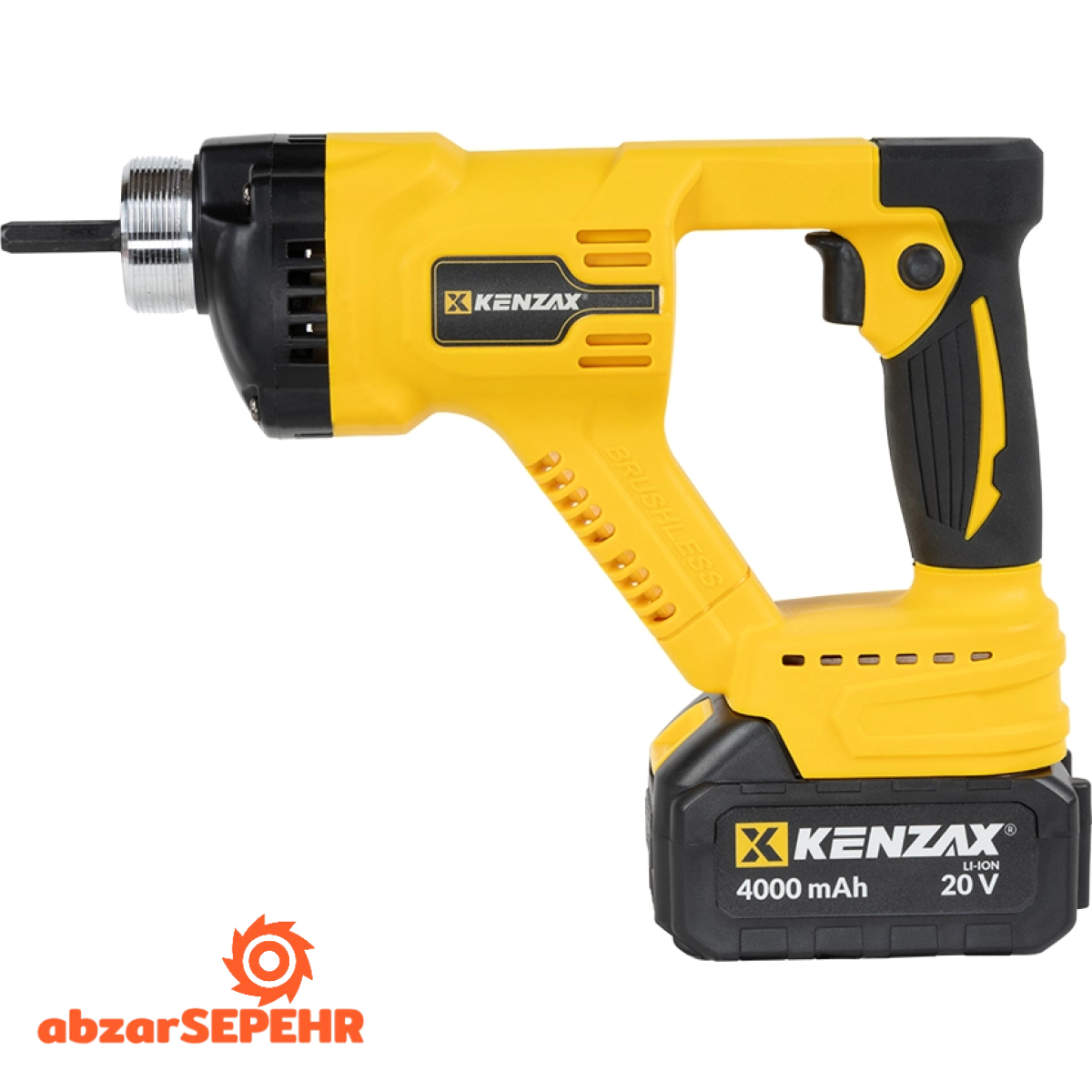 ویبراتور شارژی براشلس بتن کنزاکس 8760 - تصویر 3