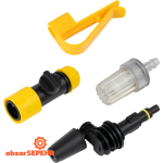 کارواش شارژی براشلس 20 ولت کنزاکس 8770 - تصویر 8