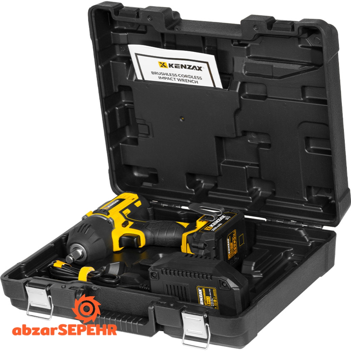 بکس شارژی براشلس 1.2 اینچ کنزاکس 8800 - تصویر 5