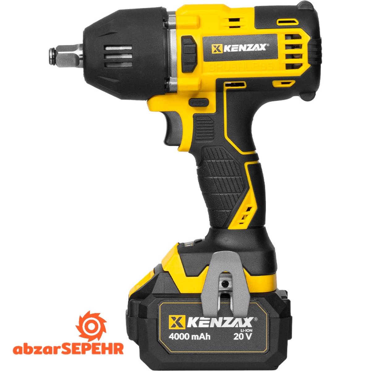 بکس شارژی براشلس 1.2 اینچ کنزاکس 8803 - تصویر 3