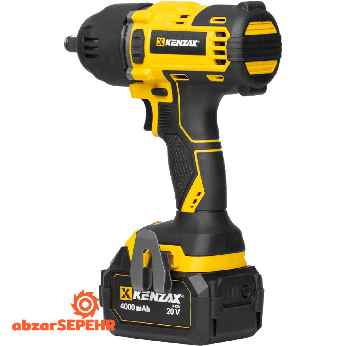 بکس شارژی براشلس 1.2 اینچ کنزاکس 8804 - تصویر 5