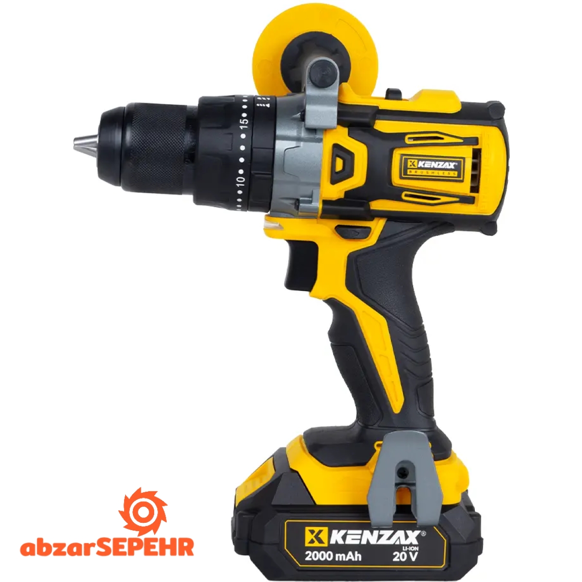 دریل پیچ گوشتی شارژی دو باتری کنزاکس 8861 - تصویر 4