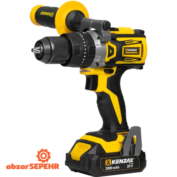 دریل پیچ گوشتی شارژی براشلس کنزاکس 8861P