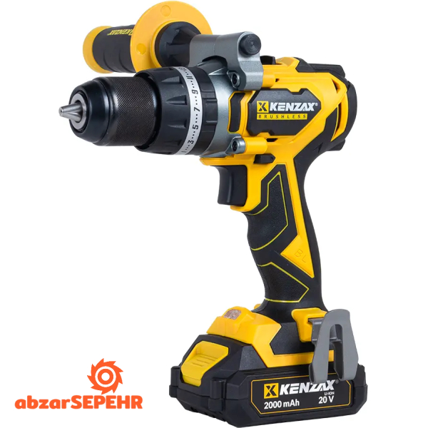 دریل پیچ‌ گوشتی شارژی کنزاکس 8881