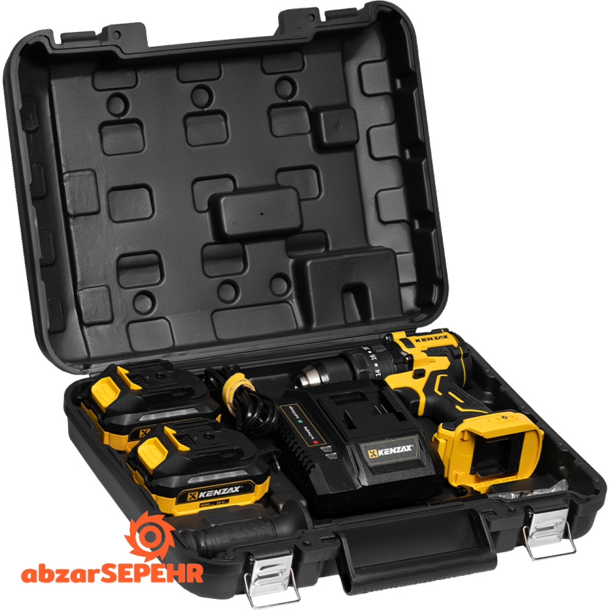 دریل پیچ گوشتی شارژی براشلس کنزاکس 8898 - تصویر 9