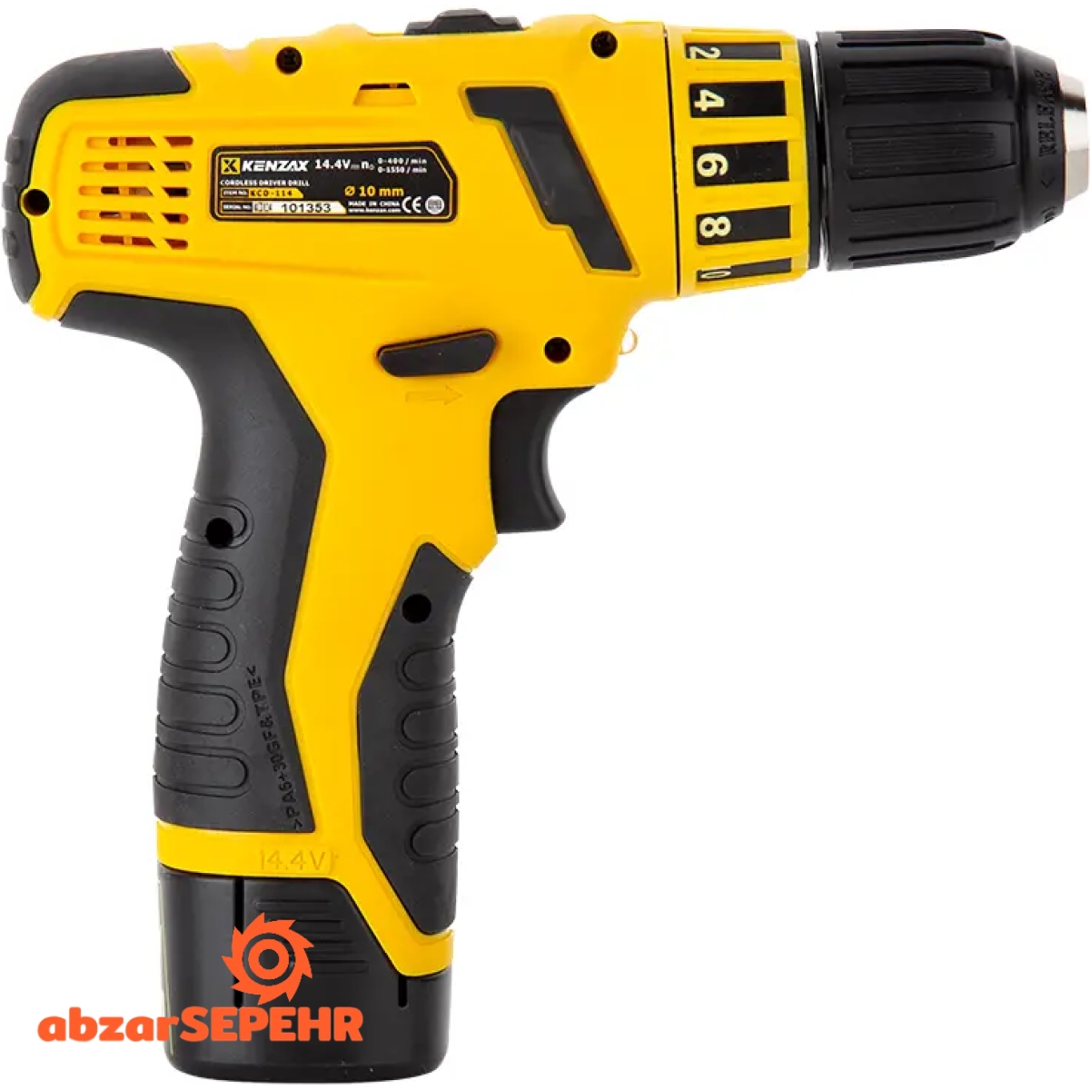 دریل پیچ گوشتی شارژی کنزاکس KCD-114 - تصویر 2