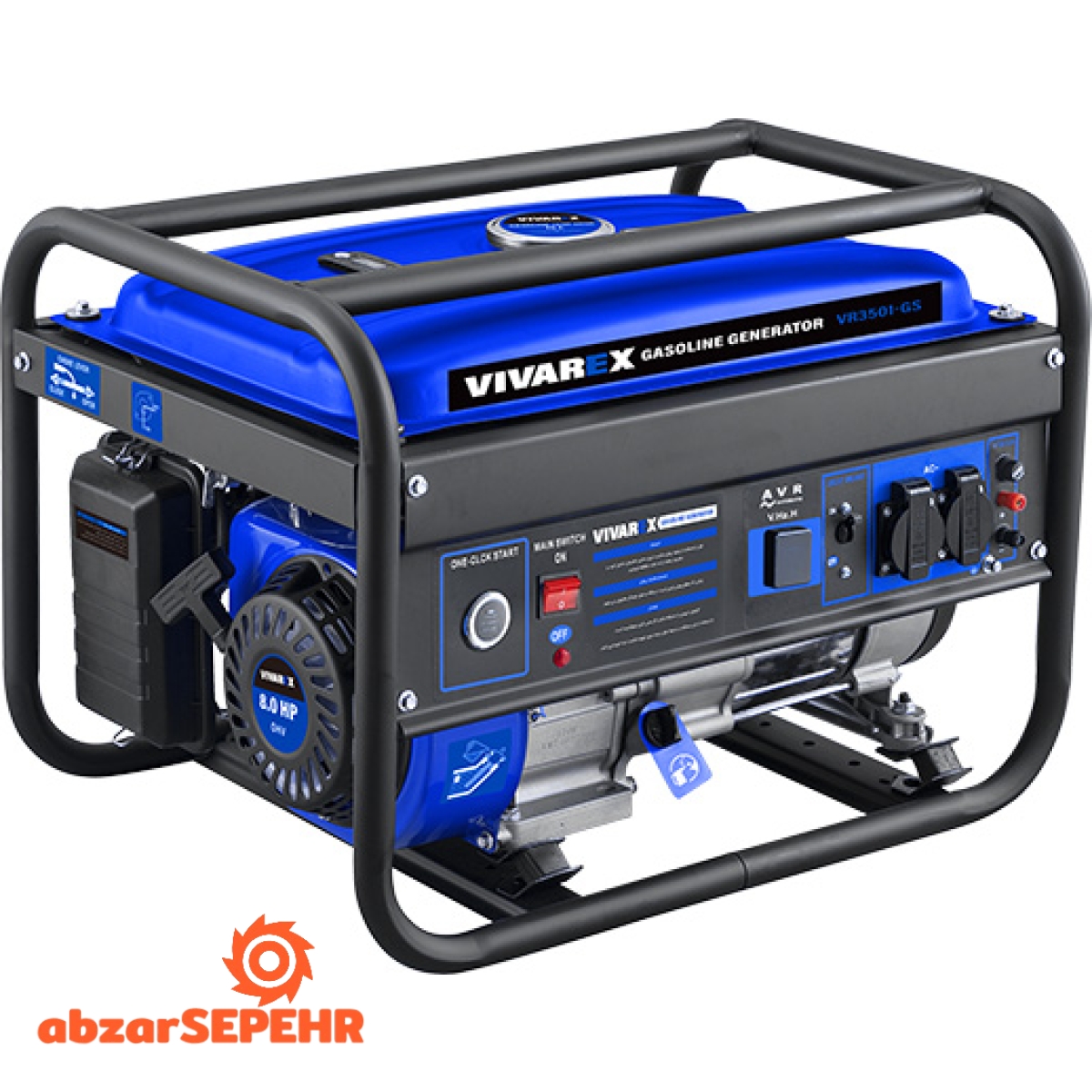 موتور برق بنزینی ۳۵۰۰ وات VR3501-GS - تصویر 3