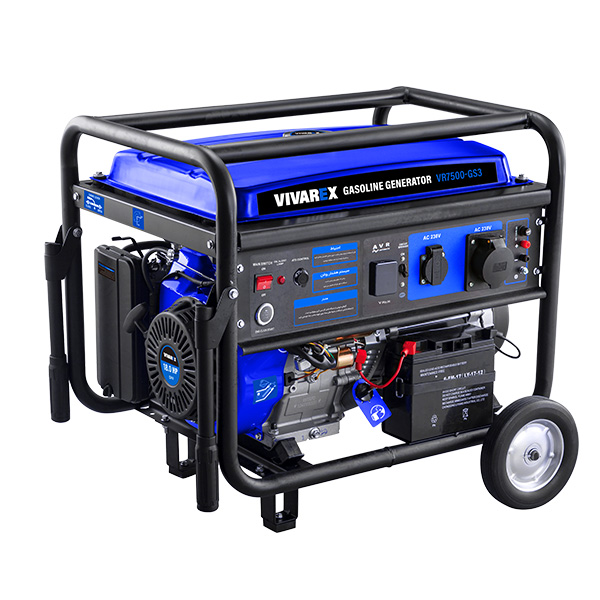 موتور برق سه گانه ۷۵۰۰ وات VR7500-GS3 موتور برق سه گانه ۷۵۰۰ وات VR7500-GS3