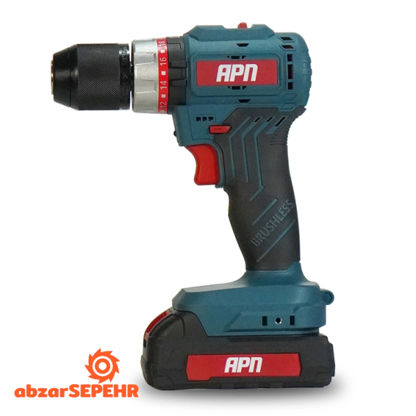 دریل شارژی براشلس 21 ولت apn مدل BD21T