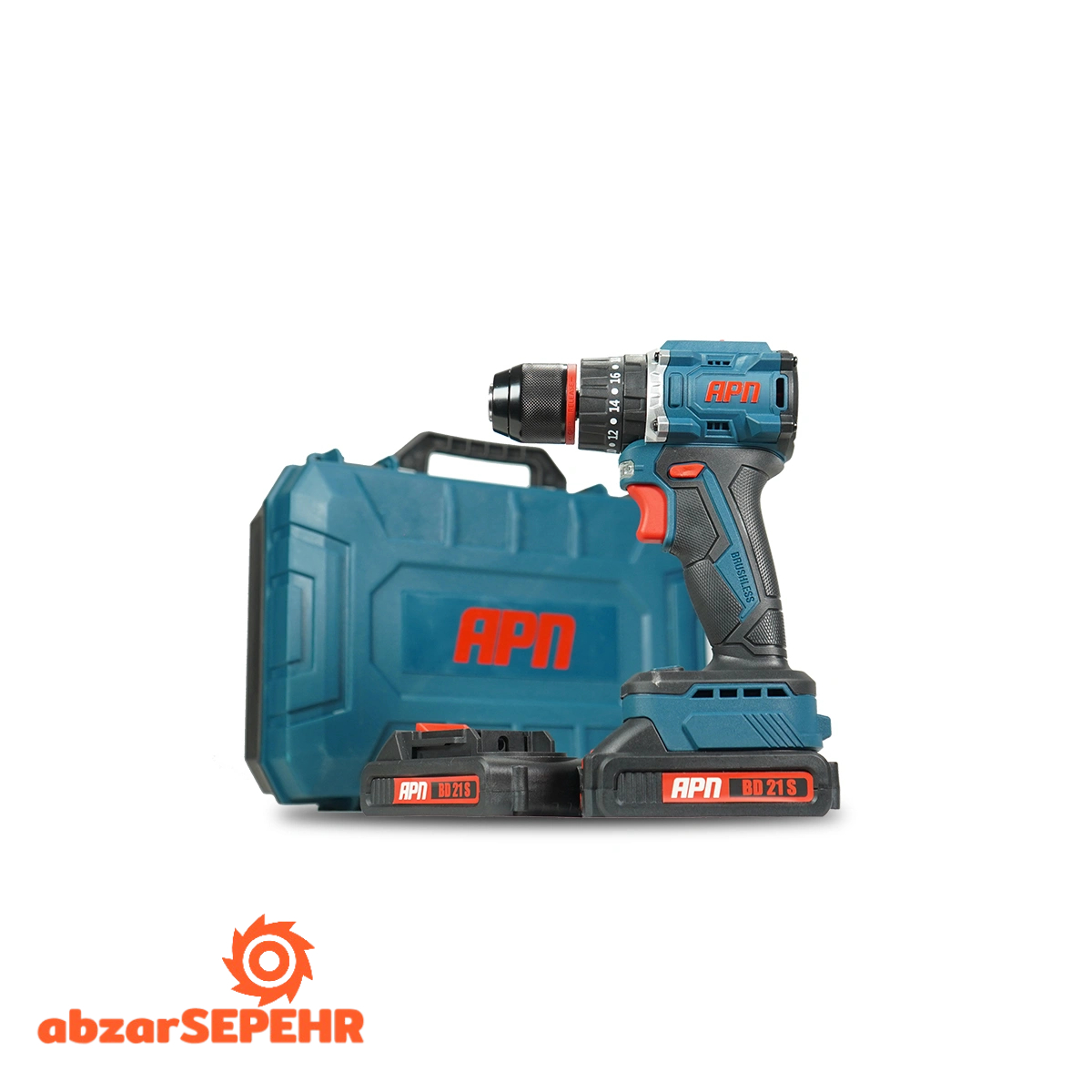 دریل شارژی براشلس apn مدل BD21S - تصویر 4