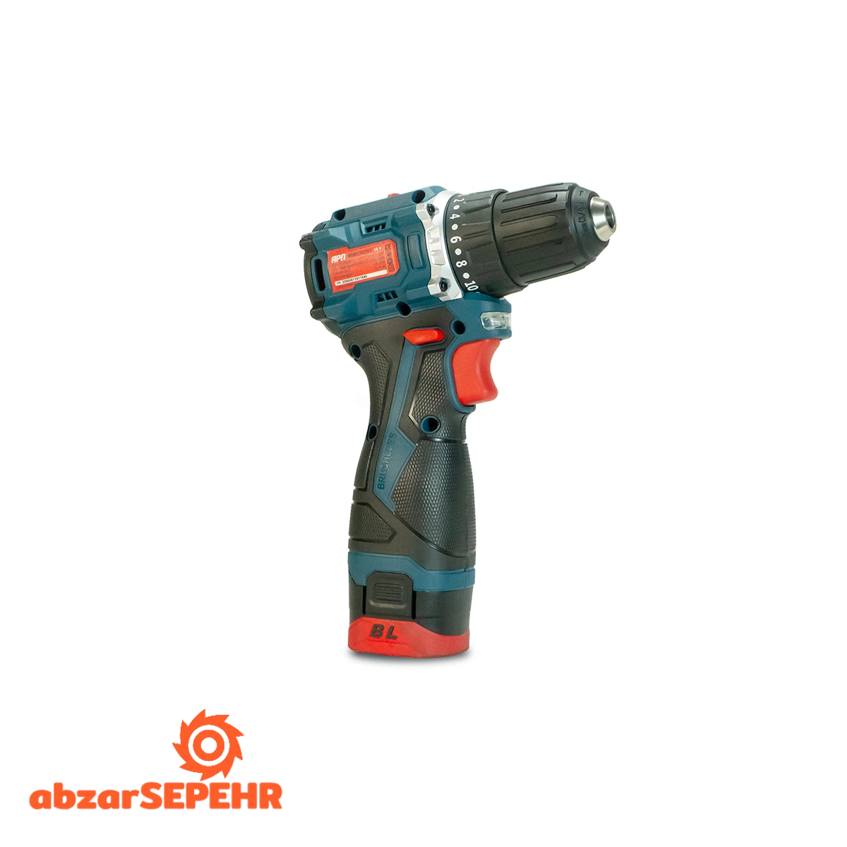 دریل شارژی براشلس 16 ولت apn مدل BD16S - تصویر 2