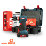 دریل شارژی براشلس 21 ولت apn مدل BD21T - تصویر 5